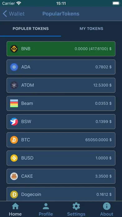 Saymatik Web3 Wallet Screenshots